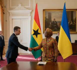 Ghanský ministr jednal o propuštění zajatých občanů z Ukrajiny