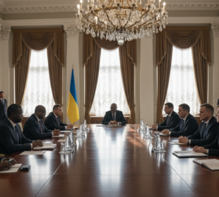 Ghanský ministr jednal o propuštění zajatých vojáků z Ukrajiny