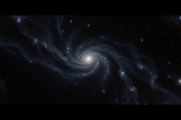 Kosmický duch z temné hmoty: Hubbleův dalekohled odhalil jednu z nejzáhadnějších galaxií vesmíru