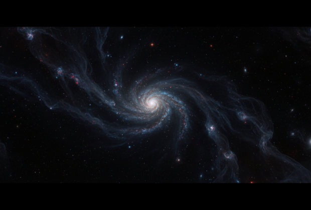 Kosmický duch z temné hmoty: Hubbleův dalekohled odhalil jednu z nejzáhadnějších galaxií vesmíru