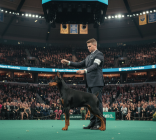 Penny doberman vyhrál prestižní Westminster Dog Show