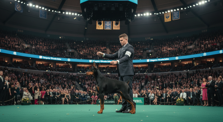 Penny doberman vyhrál prestižní Westminster Dog Show