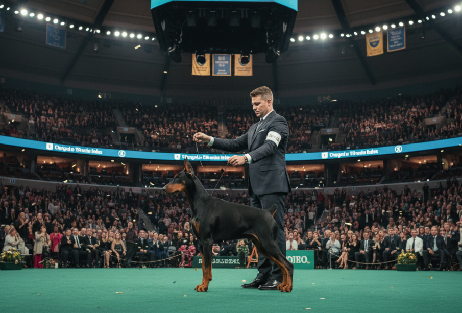 Penny doberman vyhrál prestižní Westminster Dog Show