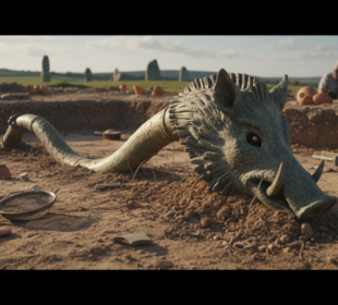 Válečná trubka z dob královny Boudicci vyvolává zájem archeologů