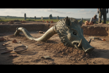 Válečná trubka z dob královny Boudicci vyvolává zájem archeologů