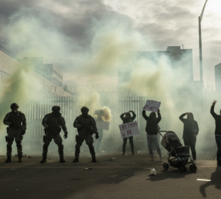 Portland v boji proti ICE: Slzný plyn na děti vyvolal soudní spor