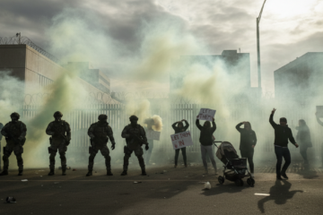 Portland v boji proti ICE: Slzný plyn na děti vyvolal soudní spor