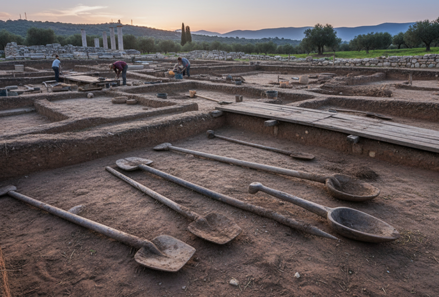 Nejstarší dřevěné nástroje na světě objevili v Řecku