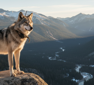 Vlčice BEY03F dorazila do Los Angeles po sto letech