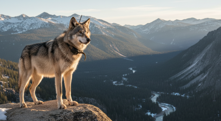 Vlčice BEY03F dorazila do Los Angeles po sto letech