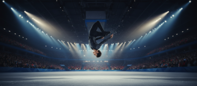 Salto vzad po padesáti letech. Americký krasobruslař předvedl zakázaný trik na olympiádě