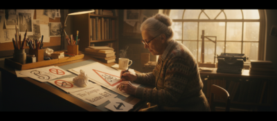 Grafická legenda, která zachránila životy: Margaret Calvert slaví 90 let