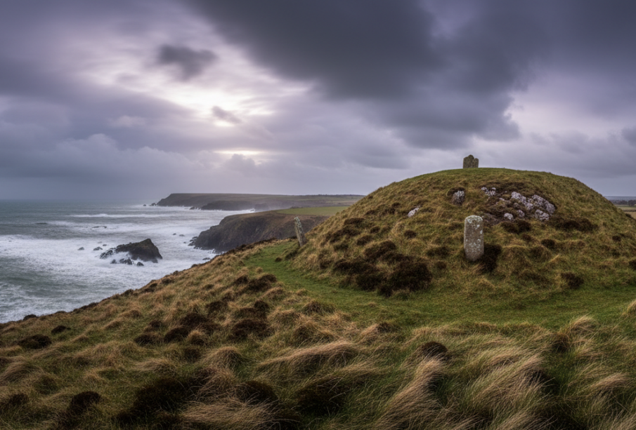 Tajemný kopec v Anglii možná skrývá hrob legendárního vikingského válečníka