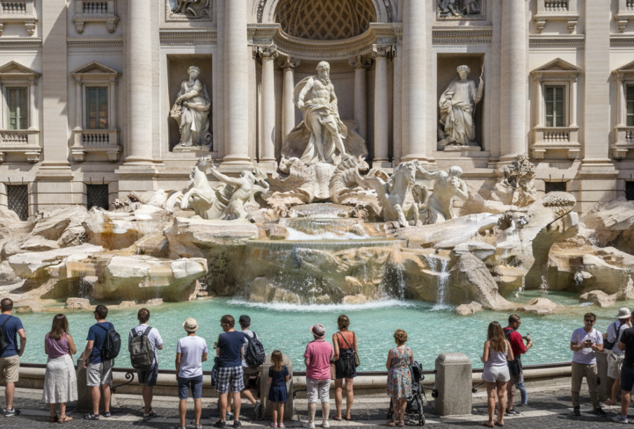 Fontána di Trevi zavádí vstupné: Řím bojuje s přetourismem novými poplatky