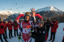 Zlatá medaile a zásnubní prsten. Breezy Johnson má za sebou olympiádu snů