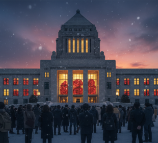 Japonská 'železná lady' Takaičiová drtí opozici. Její sázka na předčasné volby se vyplatila