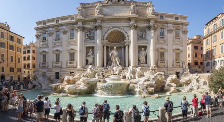 Řím zavádí vstupné k Fontáně di Trevi: Revoluce v boji proti přetourism