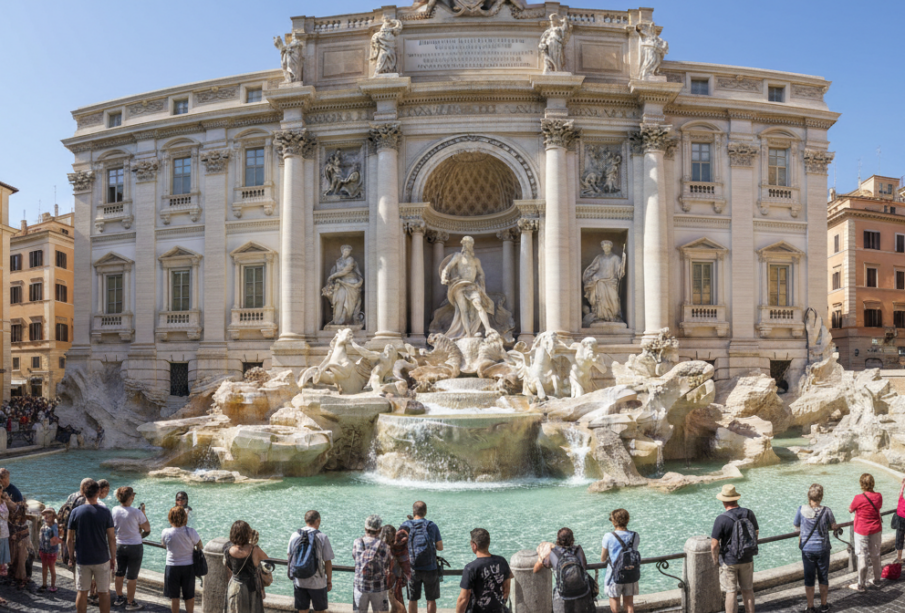 Řím zavádí vstupné k Fontáně di Trevi: Revoluce v boji proti přetourism
