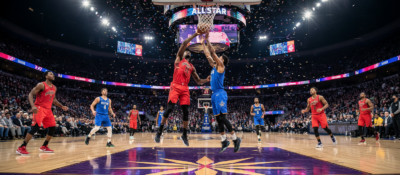 NBA All-Star konečně funguje! Nový formát přinesl konkurenci, ale prázdné tribuny zůstávají problémem