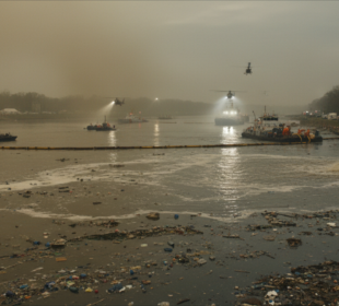 Trump nařídil federální zásah po historické havárii kanalizace v řece Potomac