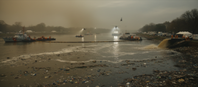 Trump nařídil federální zásah po historické havárii kanalizace v řece Potomac