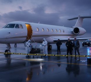 Policie prověřuje lety Epsteinova letadla na Stansted po zveřejnění amerických dokumentů