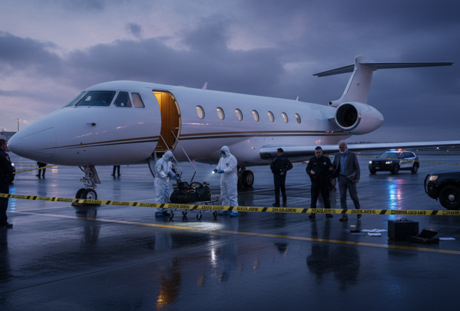 Policie prověřuje lety Epsteinova letadla na Stansted po zveřejnění amerických dokumentů