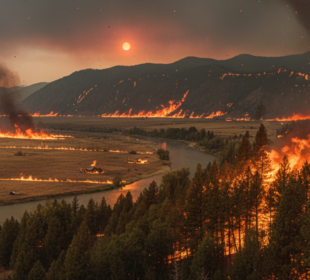 Nebezpečné dny pro požáry se ztrojnásobily. Svět hoří častěji a současně