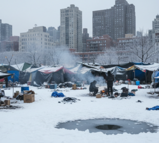 Když pragmatismus zvítězí nad ideologií: Mamdani se vrací k likvidaci bezdomoveckých táborů