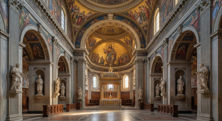 Andělíček s tváří Meloniové rozpoutal v Římě skandál