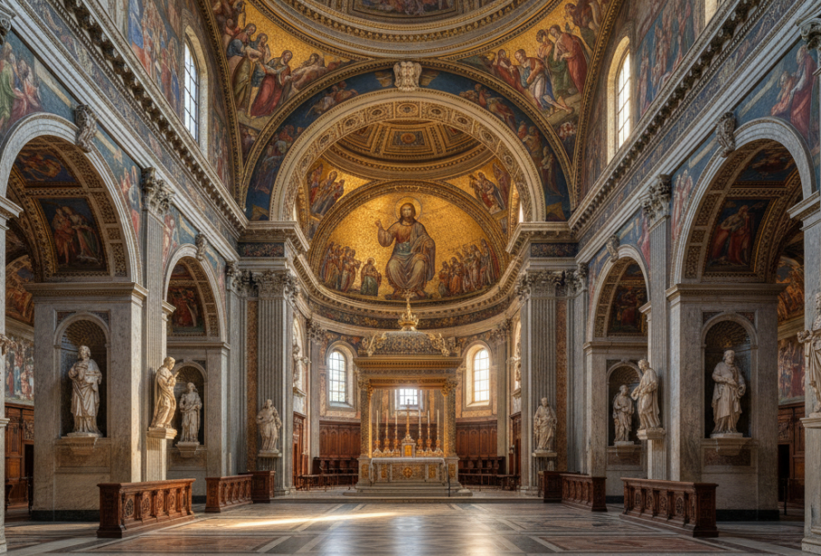 Andělíček s tváří Meloniové rozpoutal v Římě skandál