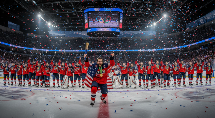 Americký hokejový triumf a diplomatická provokace: Bílý dům si rýpnul do Kanady