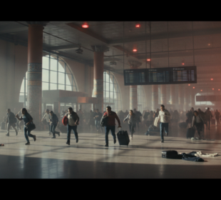 Chaos na letišti v Guadalajaře: Cestující prchají po smrti kartelového vůdce El Mencha