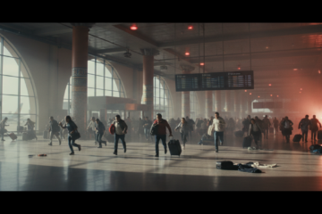 Chaos na letišti v Guadalajaře: Cestující prchají po smrti kartelového vůdce El Mencha