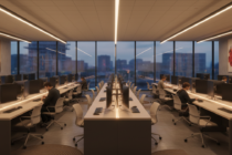 Kde kdysi stával dětský pokoj Leonarda DiCapria, dnes funguje počítačové centrum