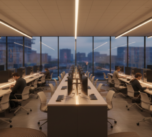 Kde kdysi stával dětský pokoj Leonarda DiCapria, dnes funguje počítačové centrum