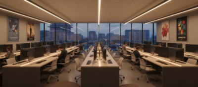 Kde kdysi stával dětský pokoj Leonarda DiCapria, dnes funguje počítačové centrum