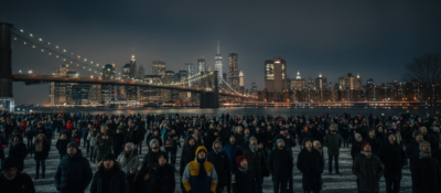 Když umělá inteligence klame: Tisíce lidí čekaly v mrazu na neexistující ohňostroj