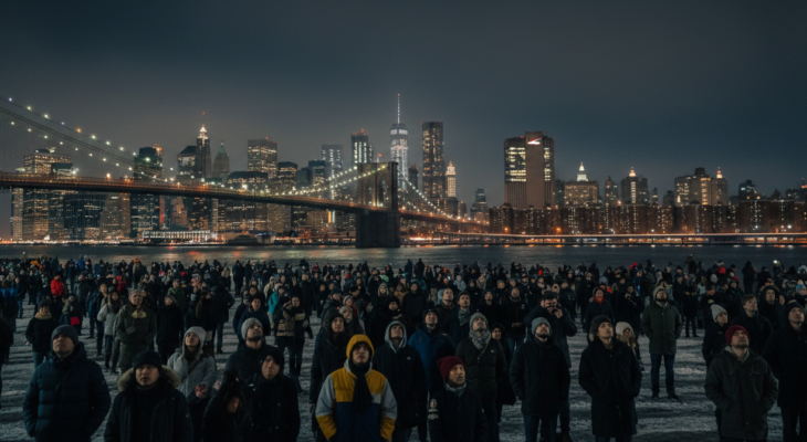 Když umělá inteligence klame: Tisíce lidí čekaly v mrazu na neexistující ohňostroj