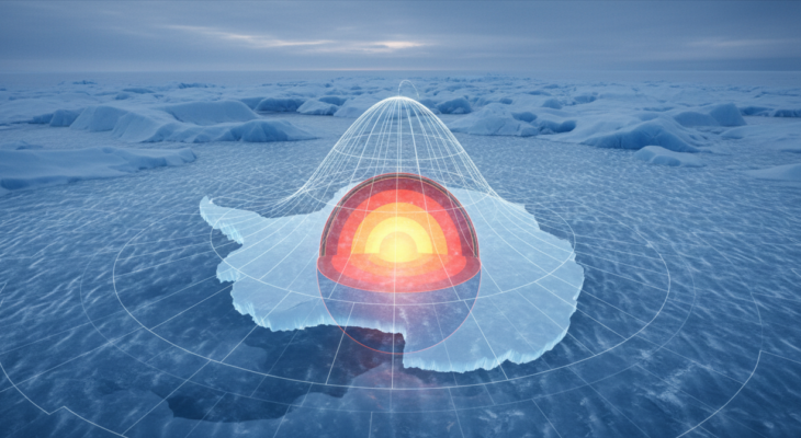 Pod Antarktidou sílí největší gravitační díra planety: Vědci odhalili její 70milionovou historii