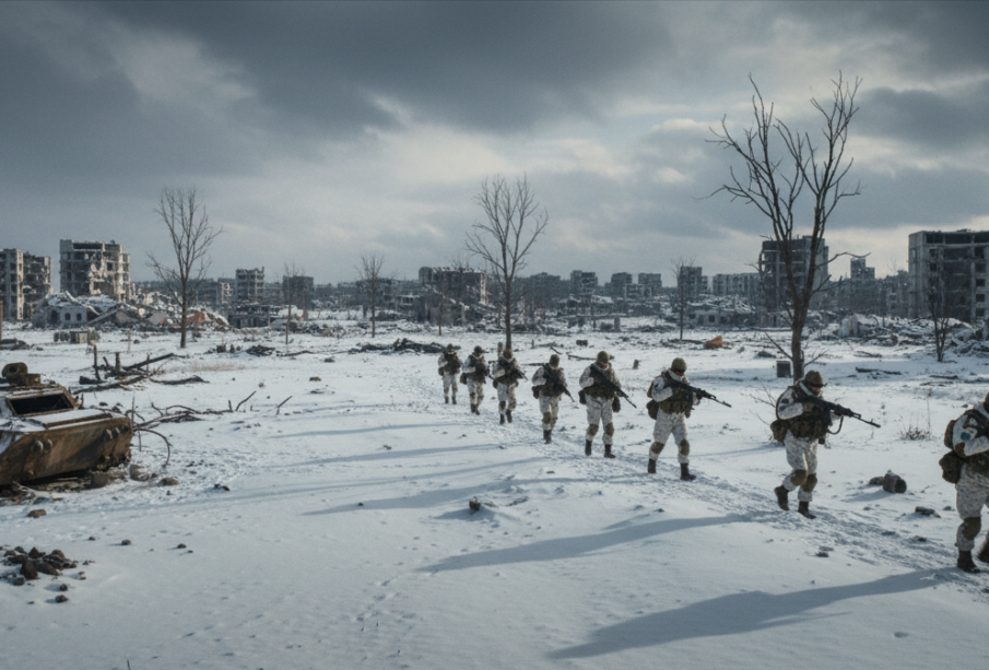 Čtyři roky války změnily všechno: Ukrajina se brání, mírové rozhovory se blíží