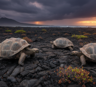 Návrat obrů: Želvy sloní se po 180 letech vrací na galapážský ostrov Floreana
