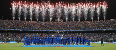 Indie obhájila titul mistrů světa v T20 kriketu, Nový Zéland porazila o 96 bodů