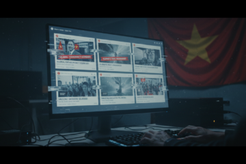 Vietnamské 'obsahové farmy' zaplavily Facebook falešnými zprávami o britské politice