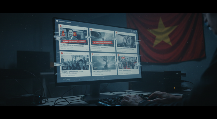 Vietnamské 'obsahové farmy' zaplavily Facebook falešnými zprávami o britské politice