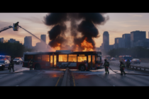 Tragédie ve Švýcarsku: Požár autobusu v Kerzersu si vyžádal šest obětí