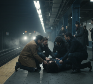 Hrdina z newyorského metra zachránil veterána po brutálním útoku