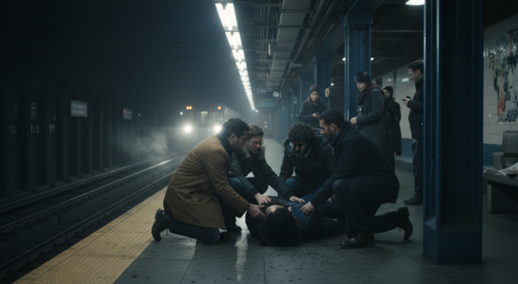 Hrdina z newyorského metra zachránil veterána po brutálním útoku