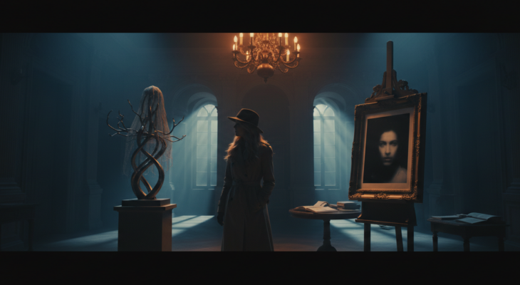 Epsteinova oběť tvrdí: Měl fotku a sochu záhadné blondýnky, kterou označil za 'matku svého dítěte'