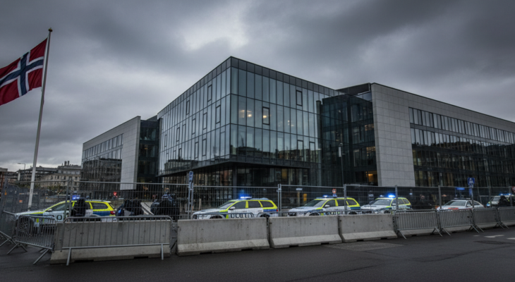 Norská policie zatkla tři bratry za bombový útok na americké velvyslanectví v Oslu